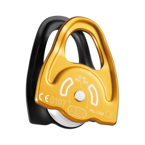 Polea prusik MINDER S1 Petzl. Alto rendimiento. Resistencia 23kN