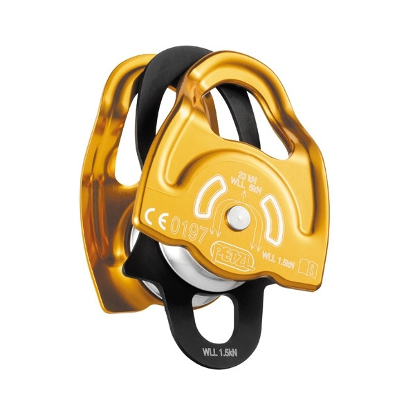 Polea prusik doble GEMINI de Petzl. Ligera y de alto rendimiento.