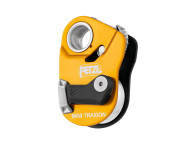 Polea MINI TRAXION de Petzl con bloqueador y rodamiento de bolas