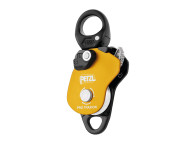 Polea PRO TRAXION Petzl con bloqueo para seguridad y suspensión