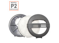 Filtros P2 para semimáscara 6200 Delta. Protección partículas